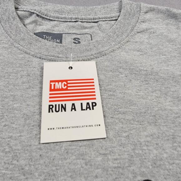 The Marathon Clothing Shirt Mens Small Gray Crenshaw Script Graphic TMC Crewneck - Picture 3 of 9
